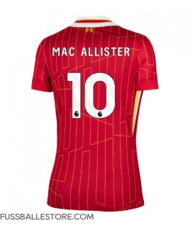 Günstige Liverpool Alexis Mac Allister #10 Heimtrikot Damen 2024-25 Kurzarm